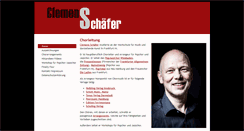 Desktop Screenshot of clemensschaefer.de